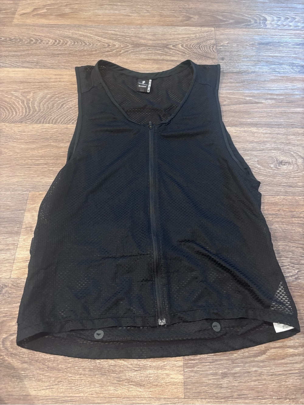 Specialized SWAT Mesh Cycling Vest Black Mens L Relaxed Fit MTB 3 Pocket